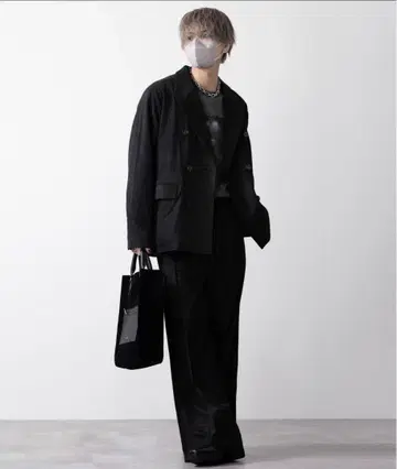 더블 테크 페 벨티드 팬츠