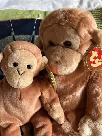 ty 봉제 인형 원숭이 레트로