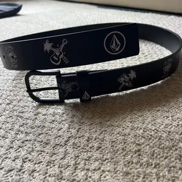 VOLCOM 블랙 벨트