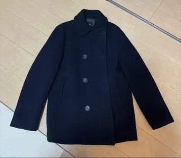 유니클로 다크 블루 더블 브레스트 자켓 XL