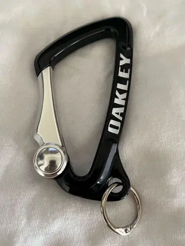 OAKLEY 카라비너 키링 블랙 실버 Y2K 90s