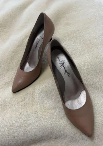 [카네마츠] 베이지 하이힐 7cm