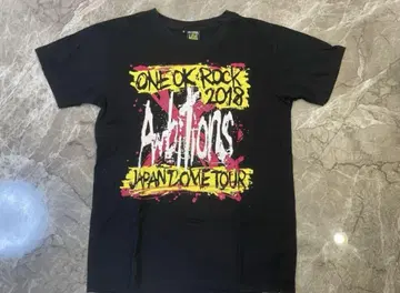 초레어 oneokrock 원오크 2018 투어 티셔츠 L