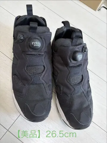 [ 새상품급 ] Reebok Instapump Fury 블랙 26.5cm