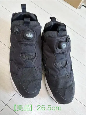 [ 새상품급 ] Reebok Instapump Fury 블랙 26.5cm