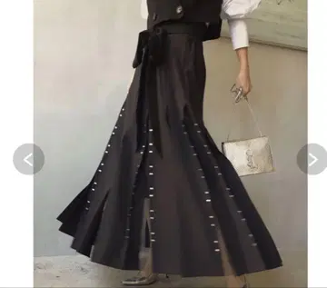 AMERI 블랙 플레어 스커트 M 사이즈 아메리빈티지
