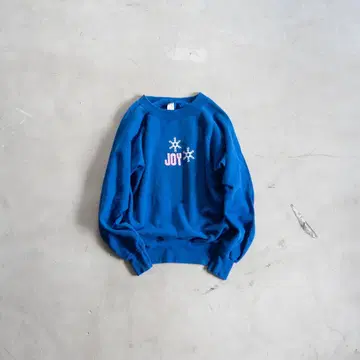 unknown '80s 'JOY' snowflake sweat