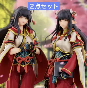 몬스터 헌터 라이즈 마을 접수처 아가씨 히노에 미노토 피규어