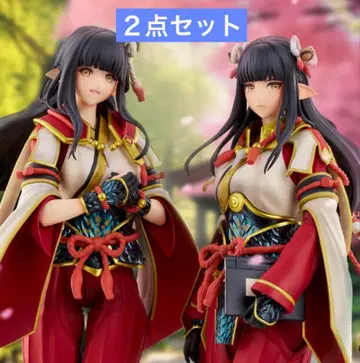 몬스터 헌터 라이즈 마을 접수처 아가씨 히노에 미노토 피규어