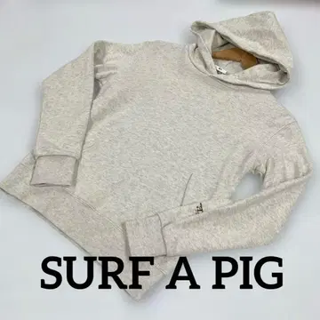 [ SURF A PIG ] 후드티 SIZE 36 원포인트 자수 #2466