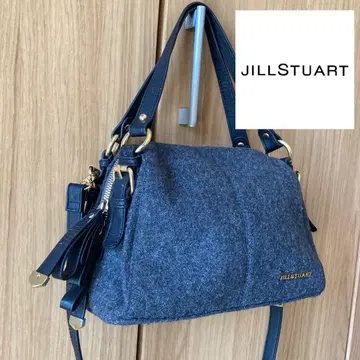 JILL STUART 인기 즉시 완판 미니 보스턴 백 한정품 펠트