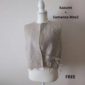 kazumi x Samansa Mos2 퀼트와 레이스 2WAY 베스트
