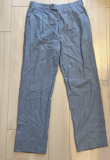 Herno 캐시미어 코튼 슬랙스 이탈리아제