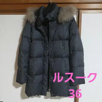 새상품급 Le souk 다운 코트 블랙 사이즈 36 (S)