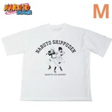 새상품 NARUTO 돌풍전 나루토 & 사스케 T셔츠 M사이즈
