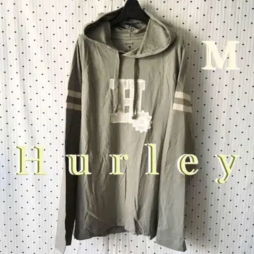 Hurley 할리 US 한정판 초레어 디자인 후디 L/S 티셔츠 M 1점