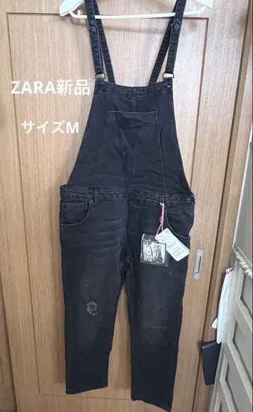 ZARA 택 포함 새상품! 데님 살로펫 오버롤 M