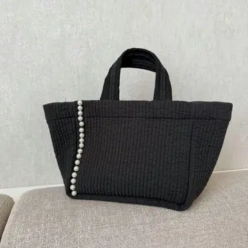 [ 미사용 새상품 ] 한국 누비백(Black 펄)