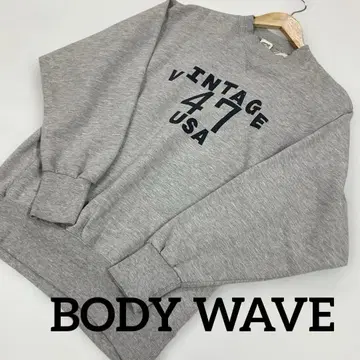 [ BODY WAVE ] 빈티지 트레이닝복 L 그레이 #2468