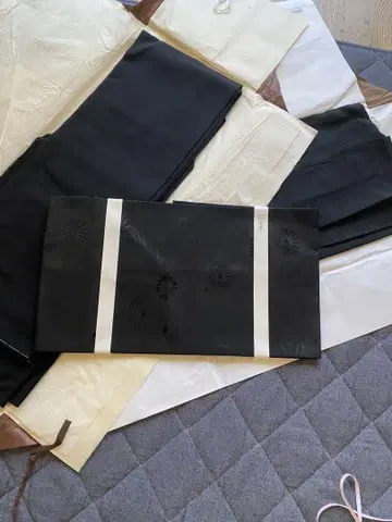 상복 기모노 오비 겉옷