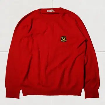 J1456@ Lyle & Scott 캐시미어 100% 니트 스웨터 레드
