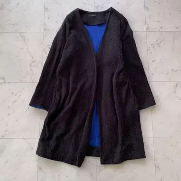 PS Paul Smith 체스터 코트 S 다크 그레이 롱 코트