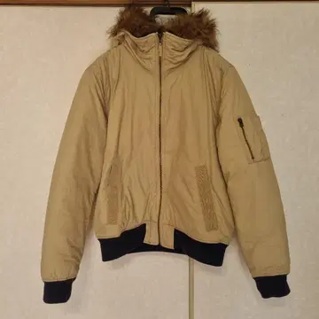 GAP 베이지 다운 자켓 M