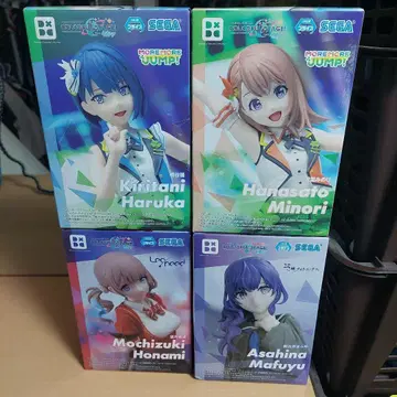 SEGA 데스크탑 & 데코 컬렉션 피규어 4개 세트