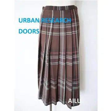 URBAN RESEARCH DOORS 플리츠 롱 스커트 58596