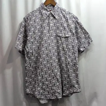 EVISU 에비수 가몬 모노그램 풀 오버 셔츠 40/L 반팔