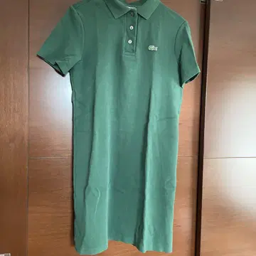 Lacoste 그린 폴로 튜닉 사이즈 38