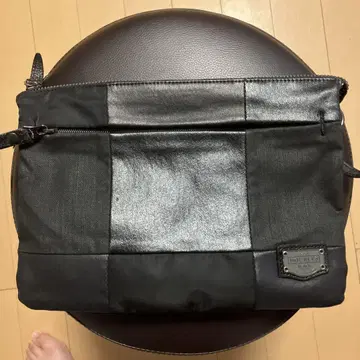 DOUBLES BLACK 숄더백 블랙