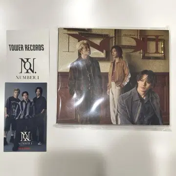 Number_i 2nd 앨범 일반ver 타워 레코드 특전 스티커 영수증
