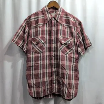 THE FLAT HEAD 플랫 헤드 체크 웨스턴 셔츠 40/L