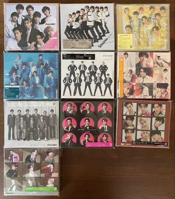 Snow Man 싱글 CD 10장