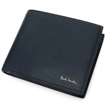 I06134 미사용품 Paul Smith 2단 접이식 지갑 다크 그린