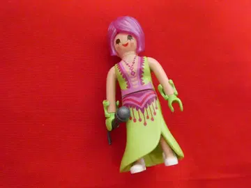 플레이모빌 playmobil 싱거 가수 중고 9242 레어 마이크