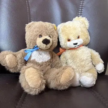 봉제 인형 2체 세트