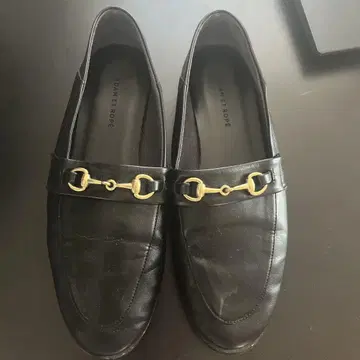 ADAM ET ROPE 블랙 소프트 로퍼 23.5