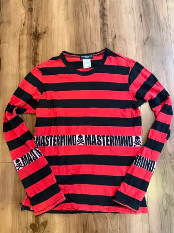 MASTERMINDS 스트라이프 긴팔 티셔츠