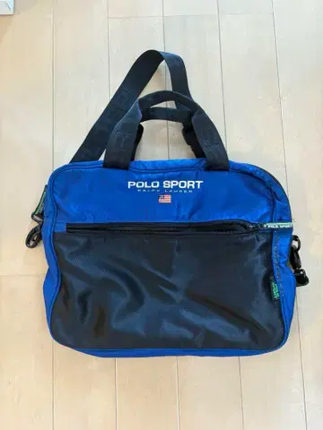 레어 90s POLO SPORT 숄더백 파랑/블랙