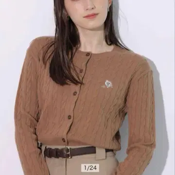 Arpege story 나고야 파르코점 한정판 mimi 자수 가디건