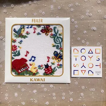 페이러 카와이 손수건 FEILER x KAWAI 미개봉 새상품