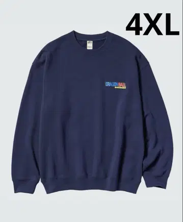 [ 4XL ] 드래곤볼 스웨트 셔츠 UNIQLO