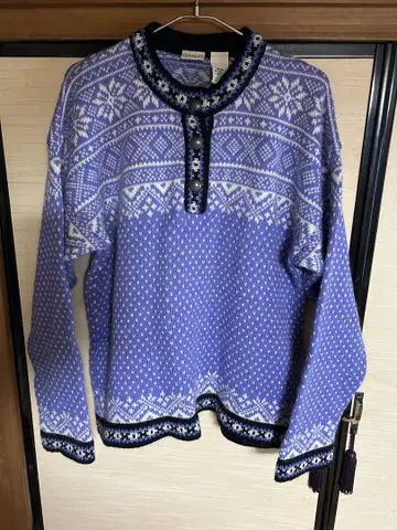 80s 90s llbeen 엘엘빈 노르딕 무늬 바즈아이 니트