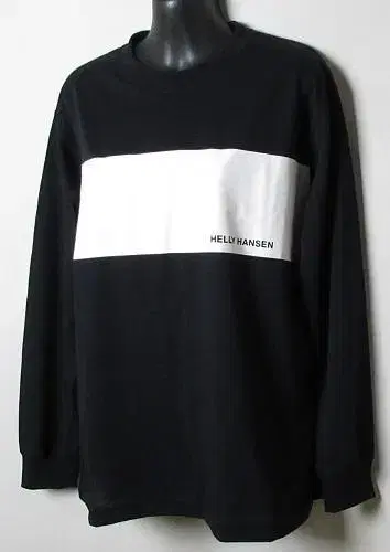 새상품 헬리한센 긴팔 원보더 T셔츠/남성용/XS/블랙