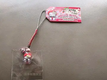 [ 고토치 키티 ] 도치기 한정판 딸기 따기 네즈케 스트랩
