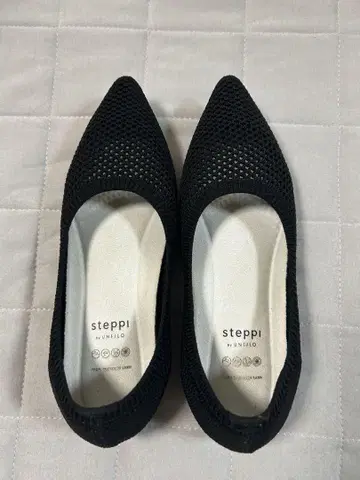 steppi 블랙 플랫슈즈