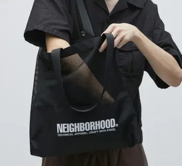 NEIGHBORHOOD MESH TOTE BAG
