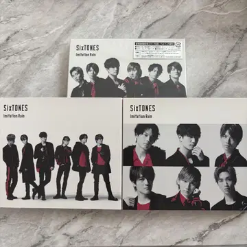 SixTONES Imitation Rain 세트 최초 한정